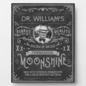 Moonshine Hillbilly Medicine  Aangepast grijs Fotoplaat (Voorkant)
