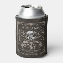 Moonshine Hillbilly Medicine Custom Brown Blikjeskoeler