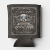 Moonshine Hillbilly Medicine Custom Brown Blikjeskoeler (Achterkant)