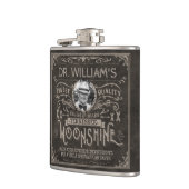 Moonshine  Hillbilly Medicine Custom Brown Heupfles (Links)