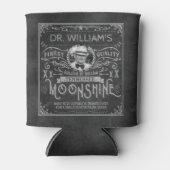 Moonshine Hillbilly Medicine Custom Grey Blikjeskoeler (Voorkant)