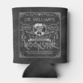 Moonshine Hillbilly Medicine Custom Grey Blikjeskoeler (Achterkant)