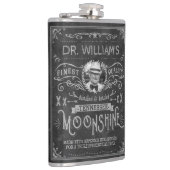 Moonshine  Hillbilly Medicine Custom Grey Heupfles (Rechts)