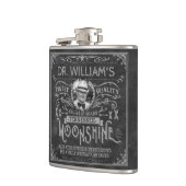 Moonshine  Hillbilly Medicine Custom Grey Heupfles (Links)