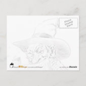 Moonshine. . . Hou van je vijand Briefkaart (Achterkant)