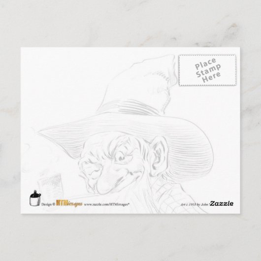 Moonshine. . . Hou van je vijand Briefkaart (Achterkant)