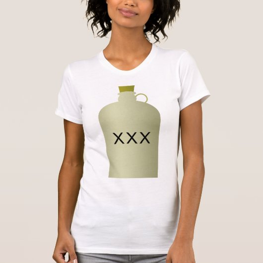 Moonshine Jug Vrouwen T-shirt (Voorkant)