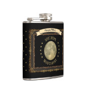 Moonshine Kolf met jouw naam of initiaal Heupfles (Rechts)