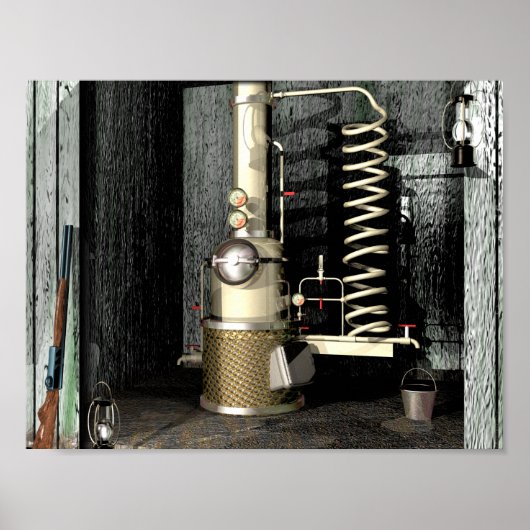 Moonshine nog poster (Voorkant)