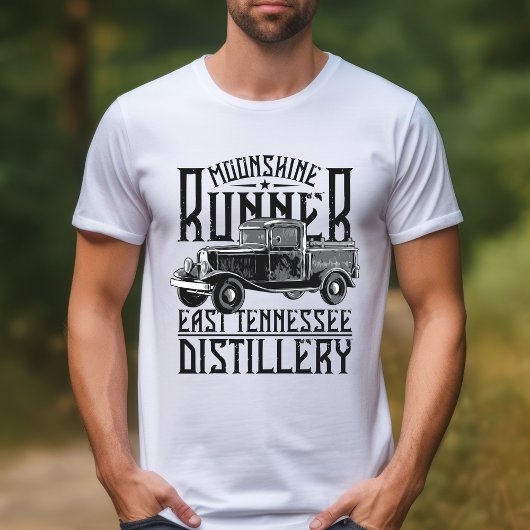 Moonshine Runner East Tennessee Distillery T-shirt