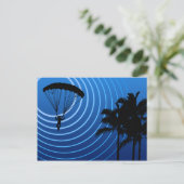 moonshine skydiving briefkaart (Staand voorkant)