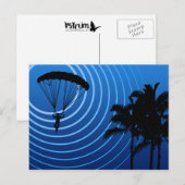 moonshine skydiving briefkaart (Voorkant / Achterkant)