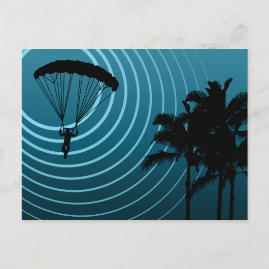 moonshine skydiving briefkaart (Voorkant)