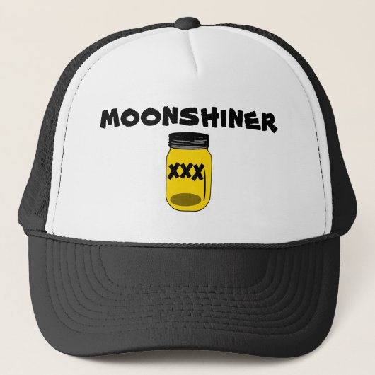 Moonshiner Trucker Hat Trucker Pet (Voorkant)