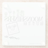 Moonshiners Glass Onderzetter (Achterkant)