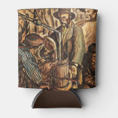 Moonshiners Making White Lightning Whiskey Liquor Blikjeskoeler (Voorkant)