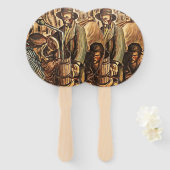 Moonshiners Making White Lightning Whiskey Liquor Handwaaier (Voorkant en achterkant)