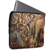 Moonshiners Making White Lightning Whiskey Liquor Laptop Sleeve (Voorkant Rechts)