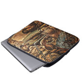 Moonshiners Making White Lightning Whiskey Liquor Laptop Sleeve (Voorkant onderkant)