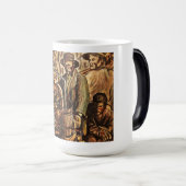 Moonshiners Making White Lightning Whiskey Liquor Magische Mok (Voorkant rechts)