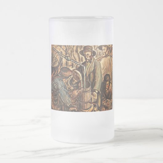 Moonshiners Making White Lightning Whiskey Liquor Matglas Bierpul (Center)