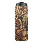 Moonshiners Making White Lightning Whiskey Liquor Thermosbeker (Voorkant)