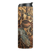 Moonshiners Making White Lightning Whiskey Liquor Thermosbeker (Gedraaid links)