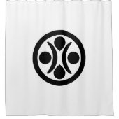 Moonsterren Douchegordijn (Voorkant)