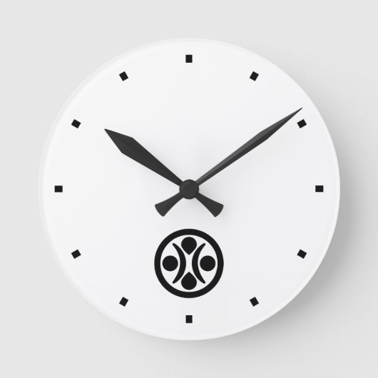 Moonsterren Ronde Klok (Voorkant)