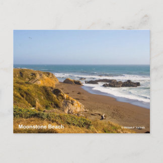 Moonstone Beach Cambria California Producten Briefkaart