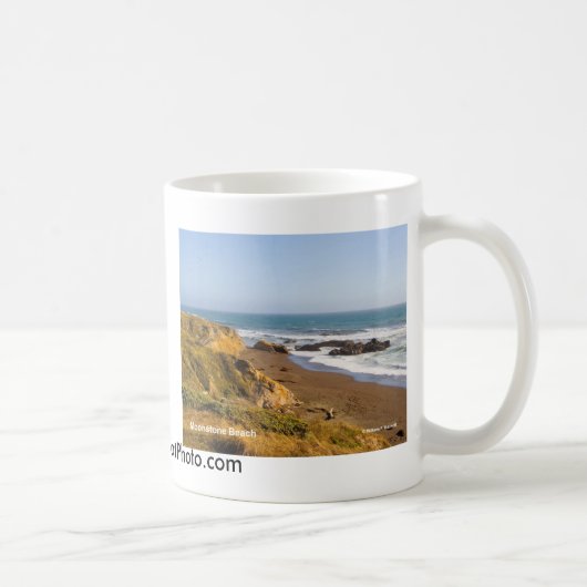 Moonstone Beach Cambria California Products Koffiemok (Rechts)