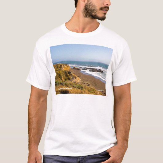 Moonstone Beach Cambria California Products T-shirt (Voorkant)