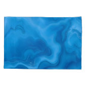 Moonstone Blauw- Kussensloop (Achterkant)