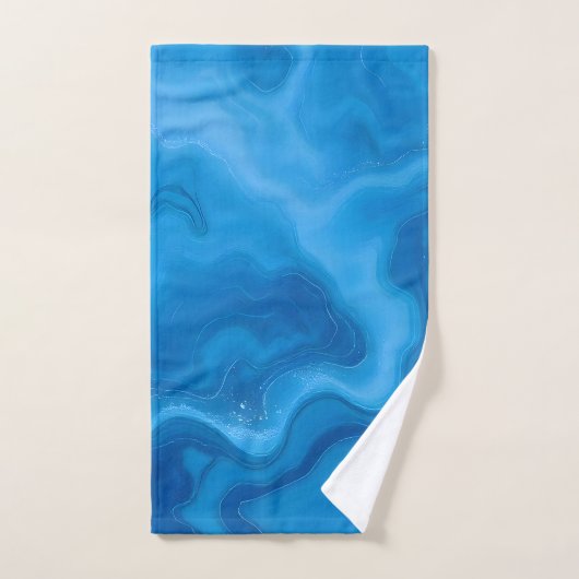 Moonstone Blue Bad Handdoek (Handdoek)