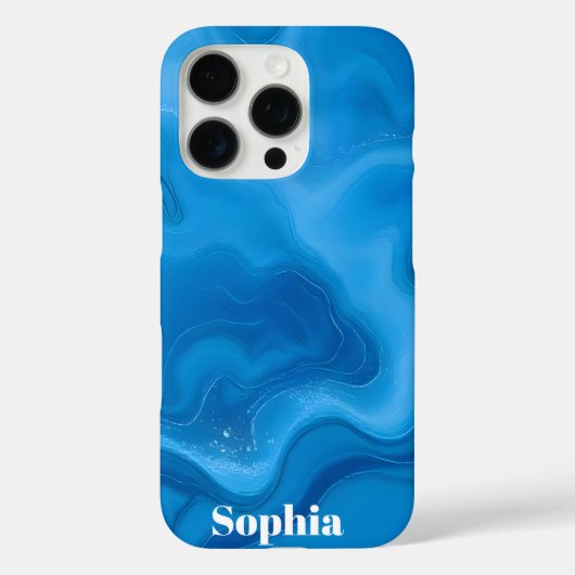 Moonstone Blue Case-Mate iPhone Case (Achterkant)