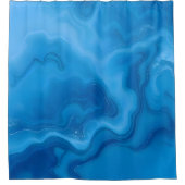 Moonstone Blue Douchegordijn (Voorkant)