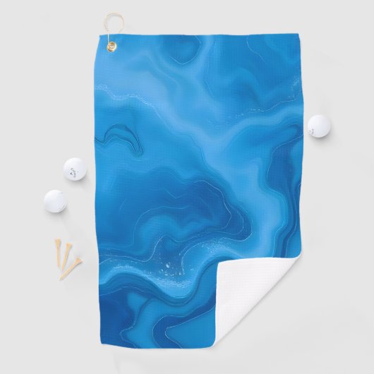 Moonstone Blue Golfhanddoek (Insitu)