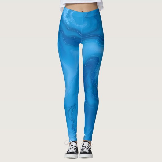 Moonstone Blue Leggings (Voorkant)