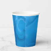 Moonstone Blue Papieren Bekers (Rechts)