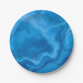 Moonstone Blue Papieren Bordje (Voorkant)