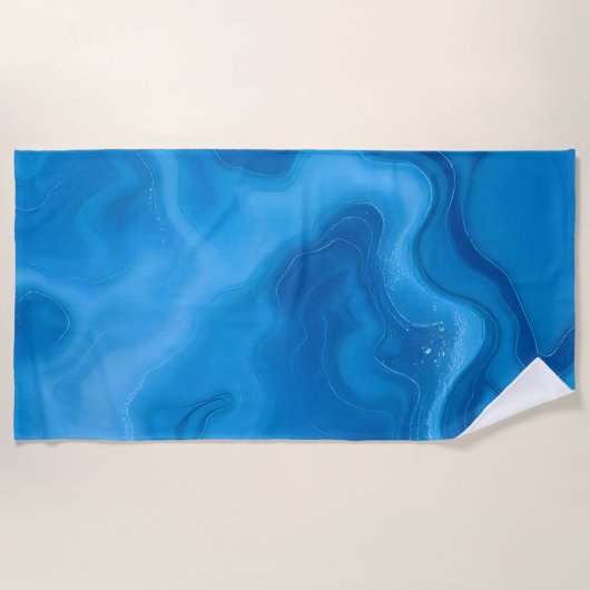 Moonstone Blue Strandlaken (Voorkant)