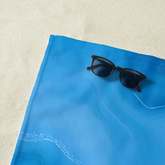 Moonstone Blue Strandlaken (In situ)