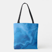 Moonstone Blue Tote Bag (Achterkant)