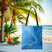 Moonstone Blue Tote Bag