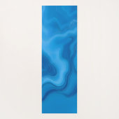 Moonstone Blue Yogamat (Achterkant)