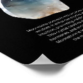 Moonstone Crystal Stone Betekenis Poster (Hoek)