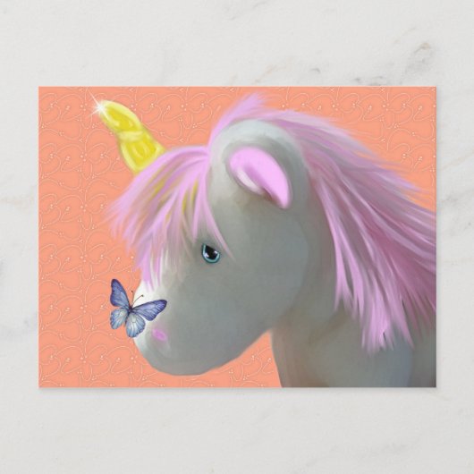 Moonstone de eenhoorn briefkaart (Voorkant)