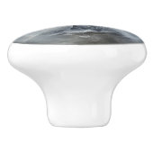 moonstone-edelsteenpatroon keramische knop (Zijkant)