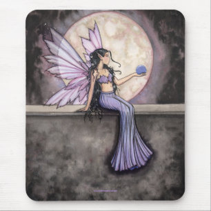 Moonstone Fairy Mousepad van Molly Harrison Muismat