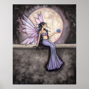 Moonstone Fairy Poster van Molly Harrison
